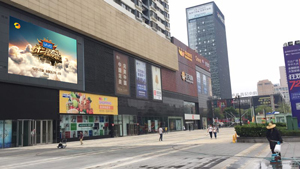 山東萬(wàn)達(dá)廣場(chǎng)led廣告