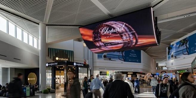 紐約機(jī)場廣告